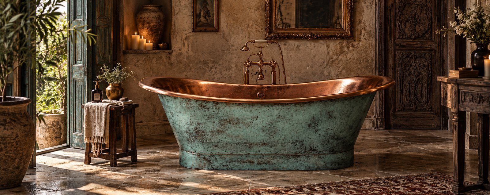 Living Patina Copper Bath