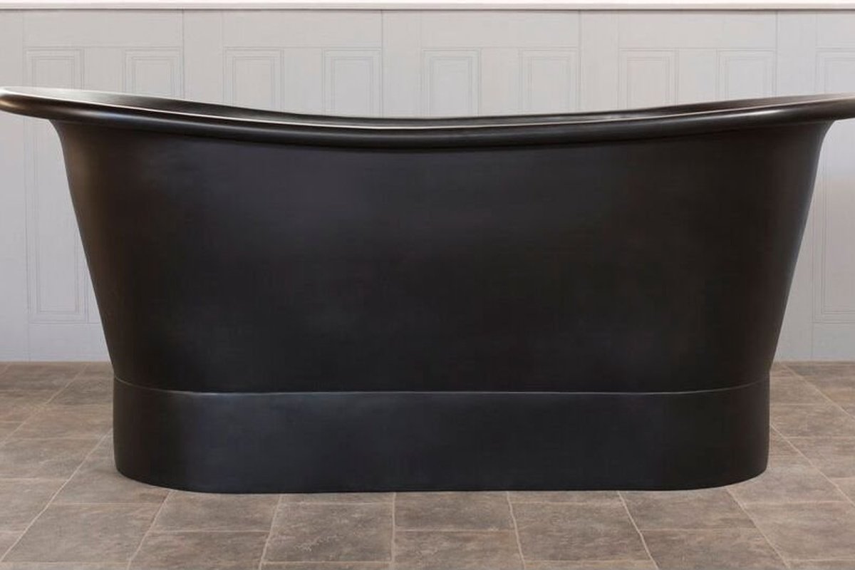 Triple Matte Black Bath